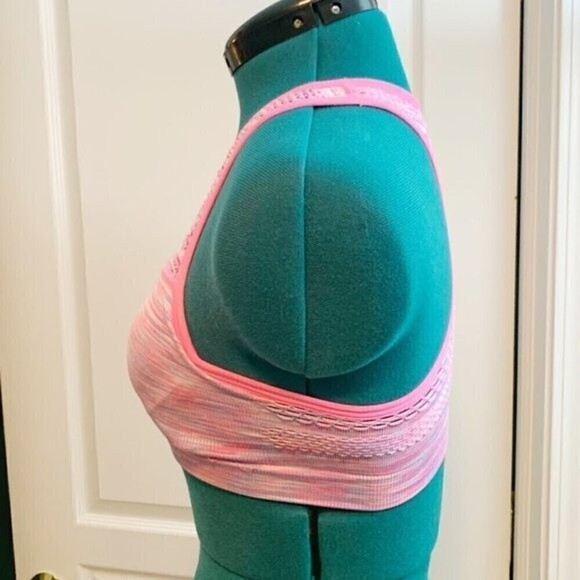 Victoria's Secret Padded Mesh Racer Back Sports Athletic Workout Bra - Picture 3 of 6